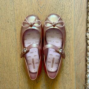 Mini Melissa shoe’s girls size 11